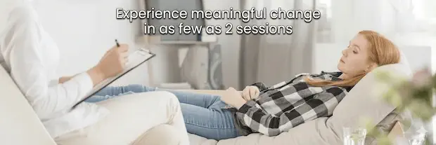 Client receiving a personalized hypnosis session at The NYC Hypnosis Center for Profound Change, LLC